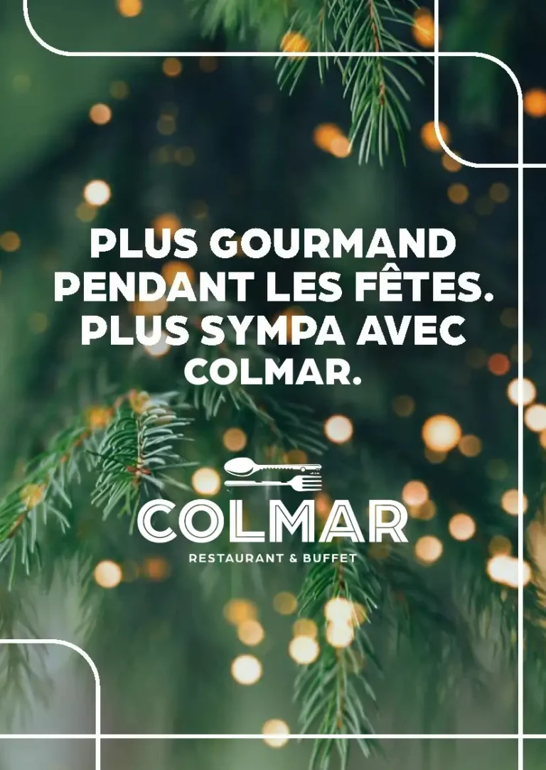 Menu des Fêtes de fin d&rsquo;année
