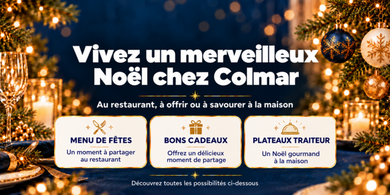 Menu des Fêtes de fin d&rsquo;année